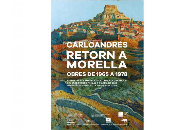 “Carloandrés. Retorn a Morella. 1965 1978” a la Fundació Coll Bardolet